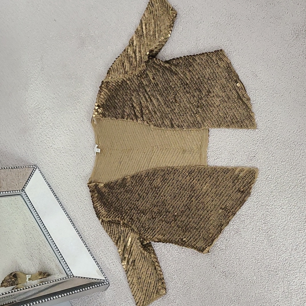 Gold Sequin Jacket